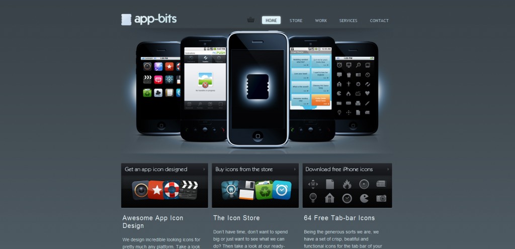 app-bits app bits 1024x496 100 Wonderfully Designed iPhone App Websites