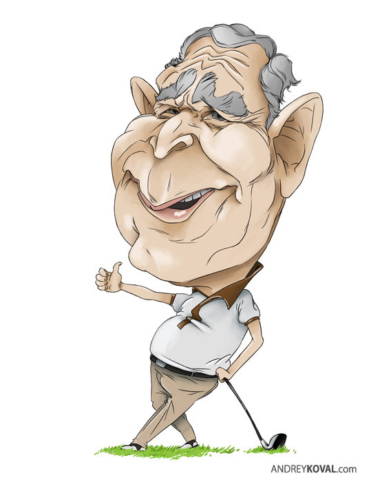 George-W.-Bush George W. Bush 55 Captivating Examples of Illustration Art
