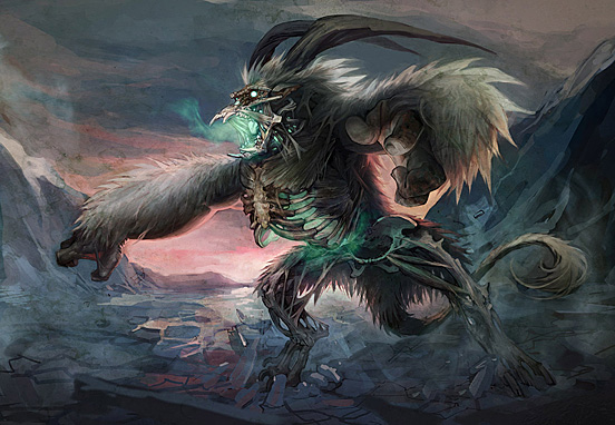 Undead-Arctic-Creature Undead Arctic Creature 55 Captivating Examples of Illustration Art
