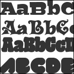 display fonts