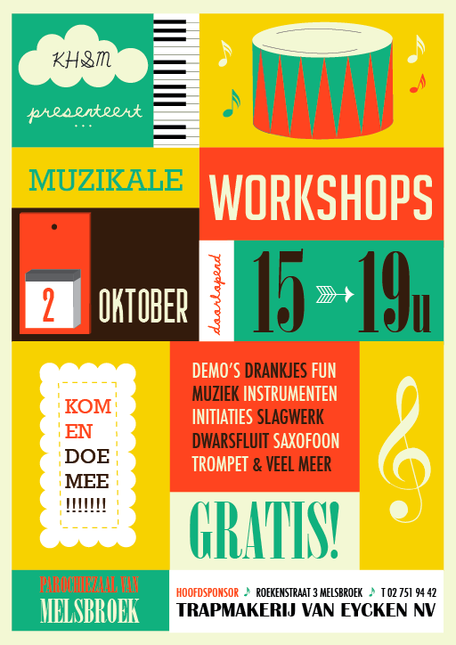 Workshop Poster 5242a9b2028c43ce5178d2b54457d7701 25 Beautiful Flyer Design Inspirations