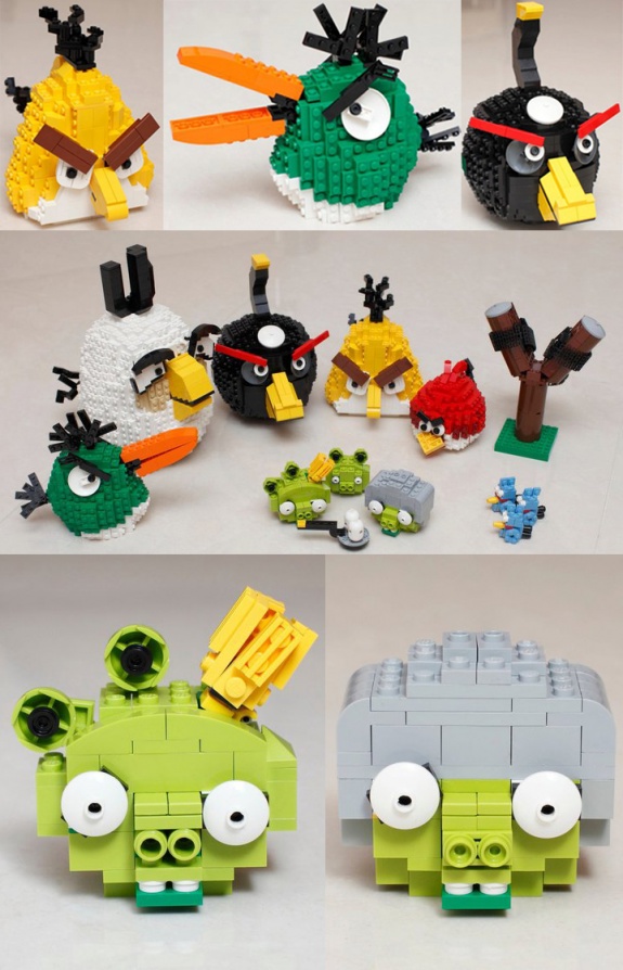 AB LEGOS1 30 Amazing Fan Inspired Angry Bird Artworks 