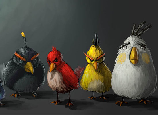 30 Amazing Fan Inspired Angry Bird Artworks » Design You Trust – Social design inspiration!
