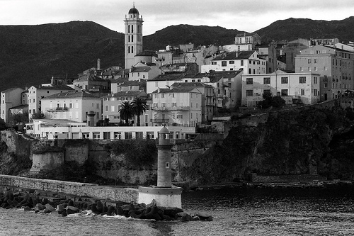 Bastia at Corscia, France 5463052794 abefb605a71 40 Beautiful Examples of Black & White Photography