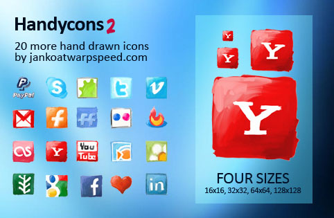 Handycons 2 30 Creative Free Hand Drawn Icon Sets | Inspirationfeed.com