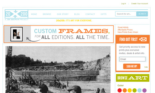 20x200 20x200 45 Outstandingly Well Designed E commerce Websites