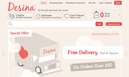 Desina Desina 45 Outstandingly Well Designed E commerce Websites