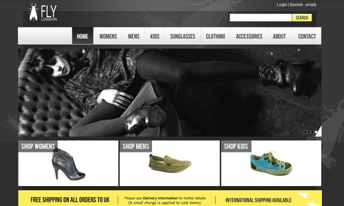 flylondon flylondon 45 Outstandingly Well Designed E commerce Websites