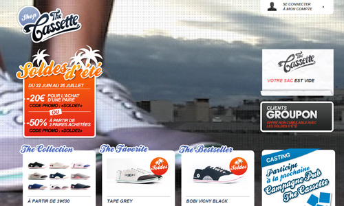 thecassette thecassette 45 Outstandingly Well Designed E commerce Websites