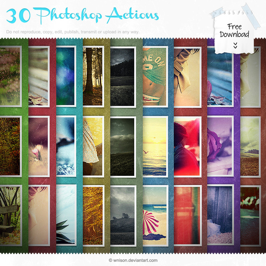 adobe photoshop actions pack free download