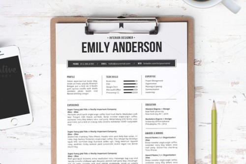 Sexy Resume Templates Guaranteed To Get You Hired Inspirationfeed