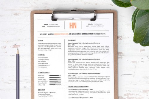 Sexy Resume Templates Guaranteed To Get You Hired Inspirationfeed