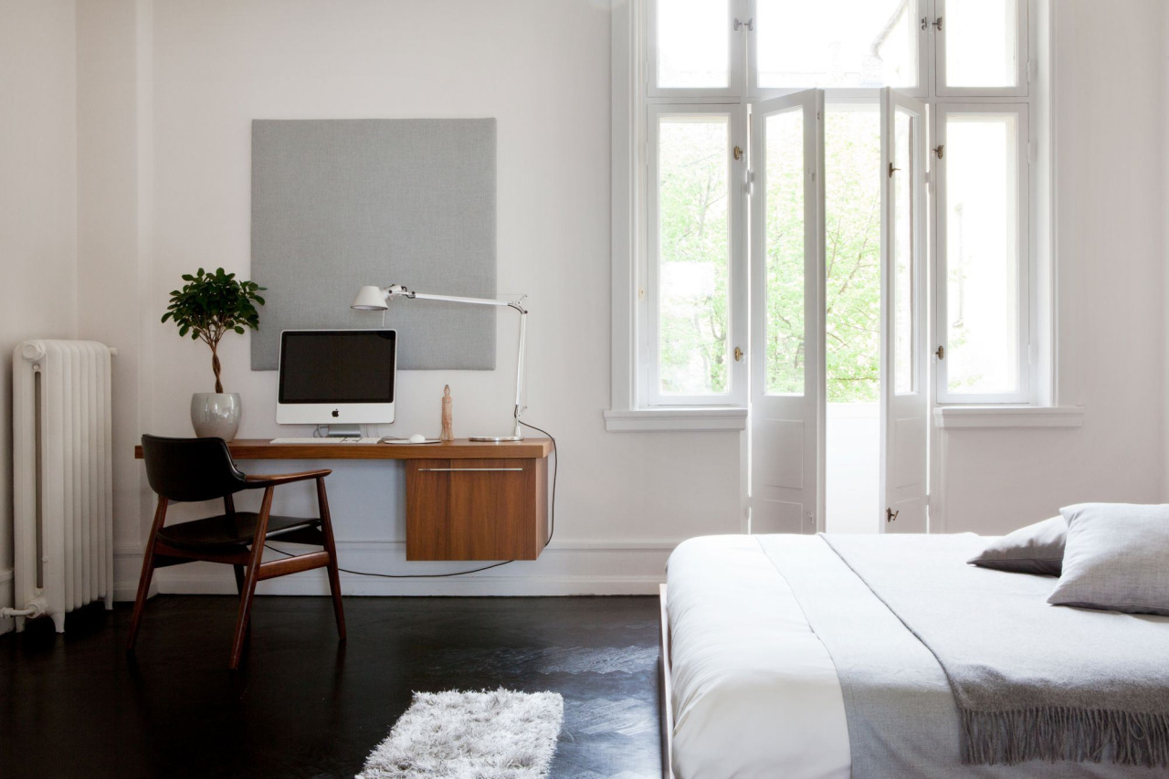 Apartment decorating gray: wood headboard beautiful gray small ...
