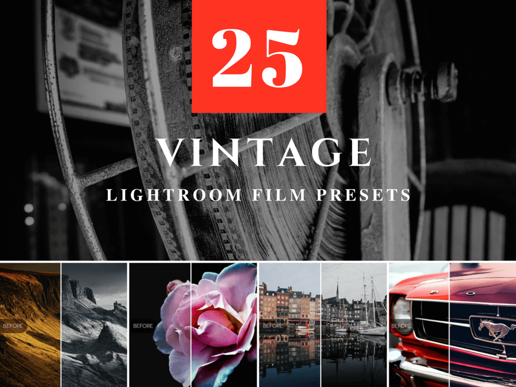 25 Free Vintage Film Presets