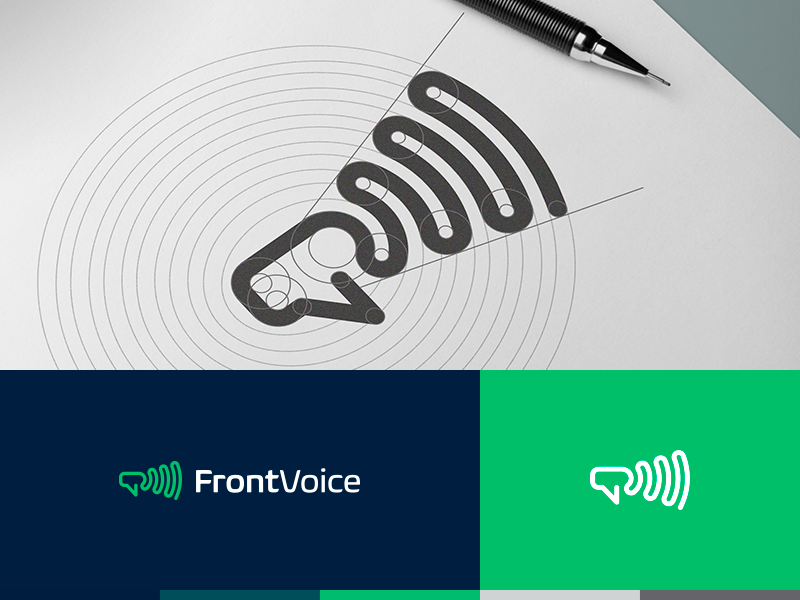 FrontVoice Logo by Alexander Tsanev