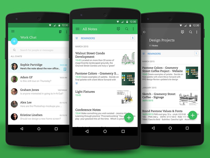 Evernote Material Design update (1)