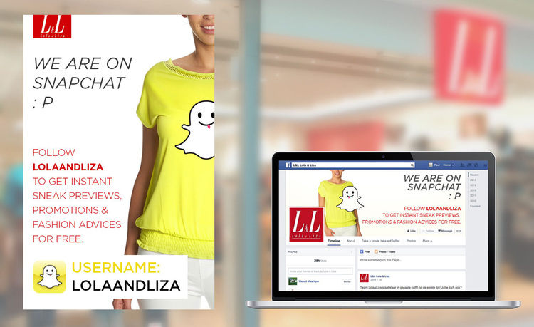 Snapchat Marketing Lola and Liza