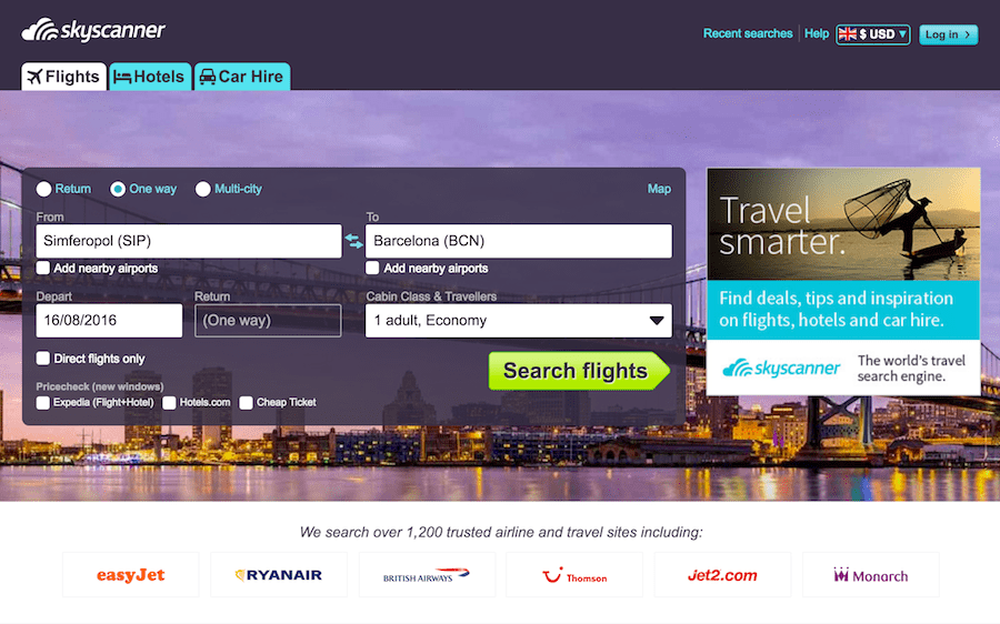 SkyScanner