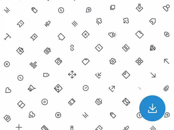 Free basic outline icons