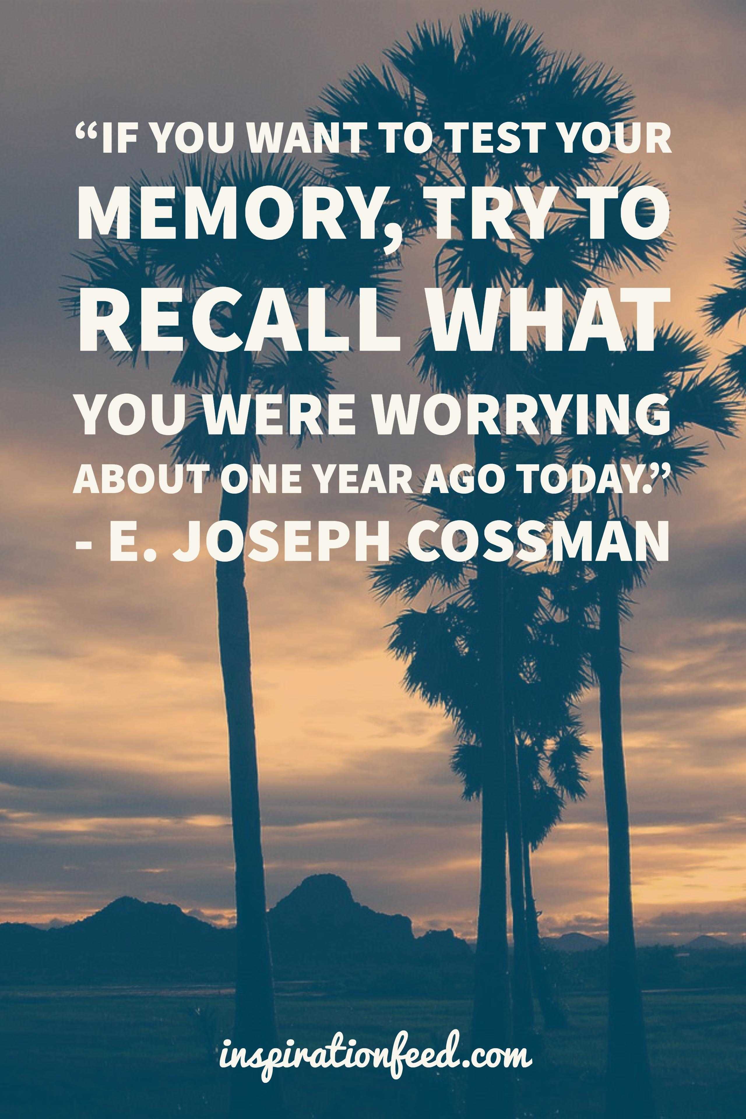 memory-quote-by-joseph-cossman