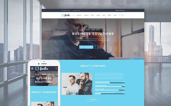 Facilis Website Template