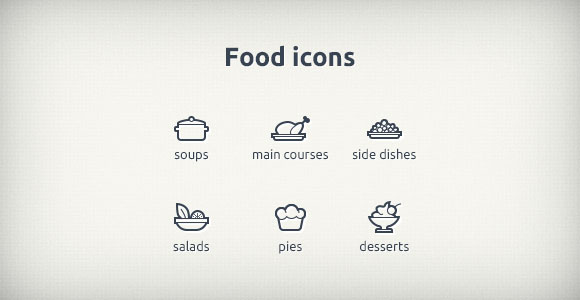 food-icons-psd