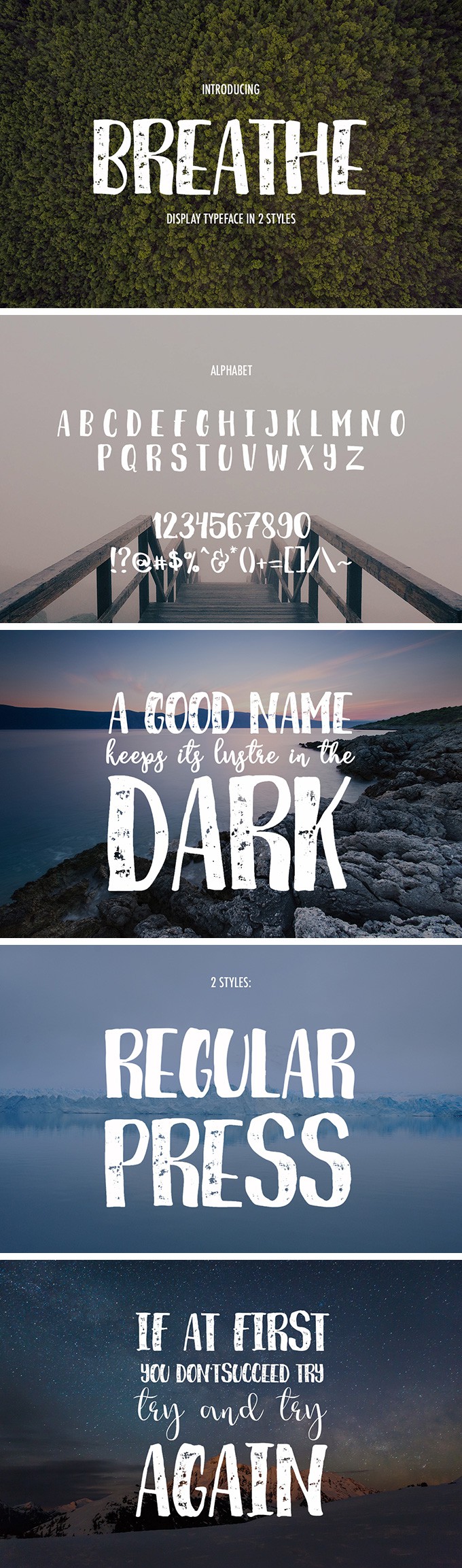 Breathe Font