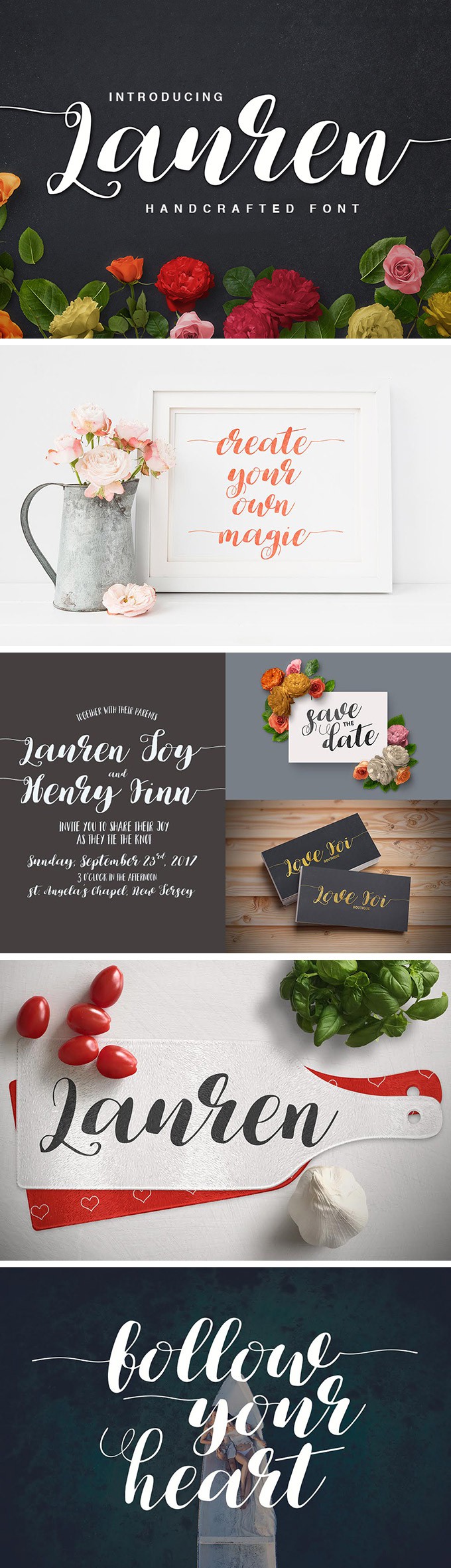  Lauren Script Font