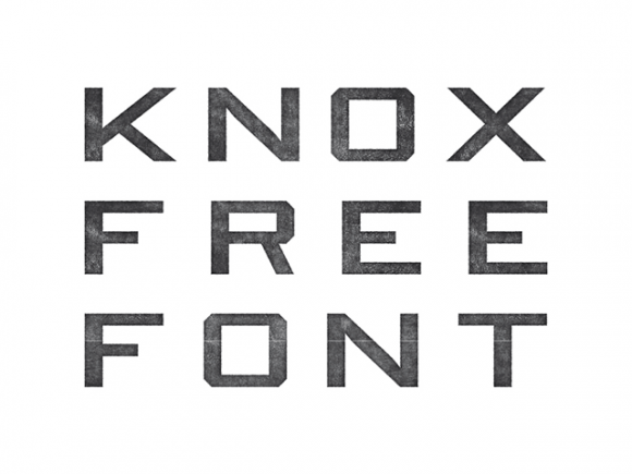 knox-free-font-580x435