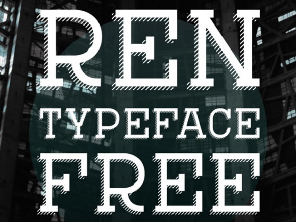 Ren free font