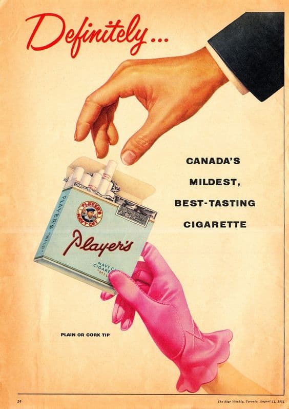 Vintage Smoking Ads