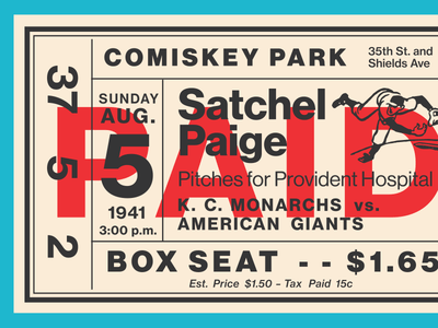 Ticket Design