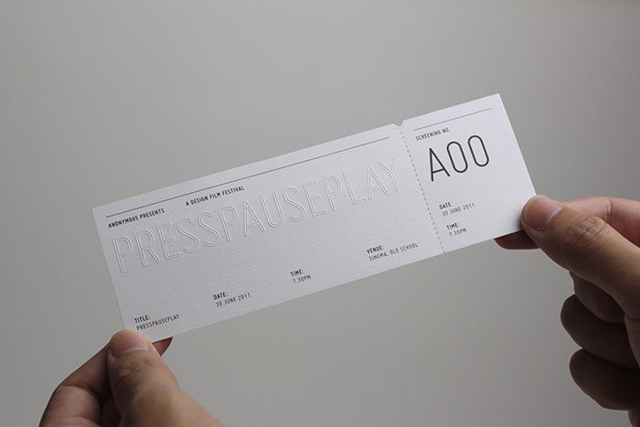 Ticket Design