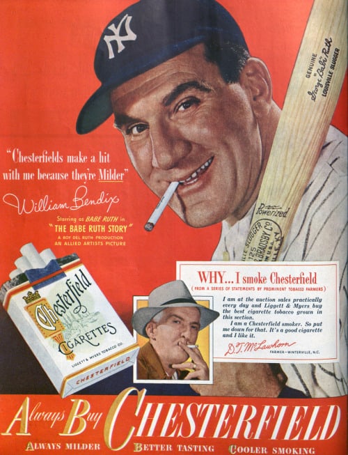 Vintage Smoking Ads