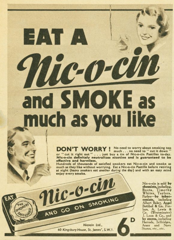 Vintage Smoking Ads