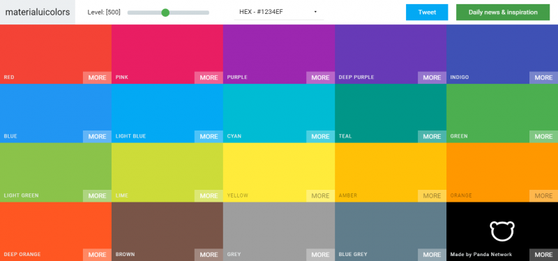 Get Color Palette From Image Android