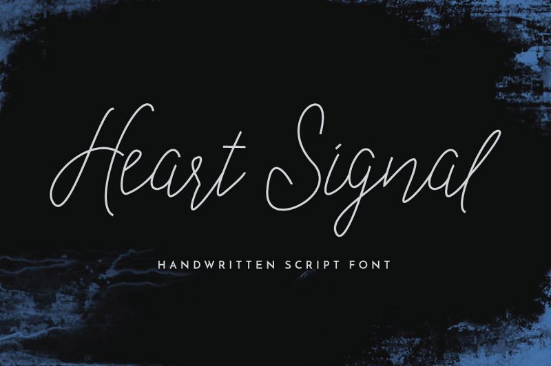  Heart Signal Typeface - Script Like Save Heart Signal Typeface - Script - 1 Heart Signal Typeface - Script - 2 Heart Signal Typeface - Script - 3 Heart Signal Typeface - Script - 4 Heart Signal Typeface - Script - 5 Heart Signal Typeface - Script - 6 Heart Signal Typeface - Script - 7 Introducing a signature style of Heart Signal Script Typeface! A modern classy handwriting font that give you a personal signature style with just a few moves ;)