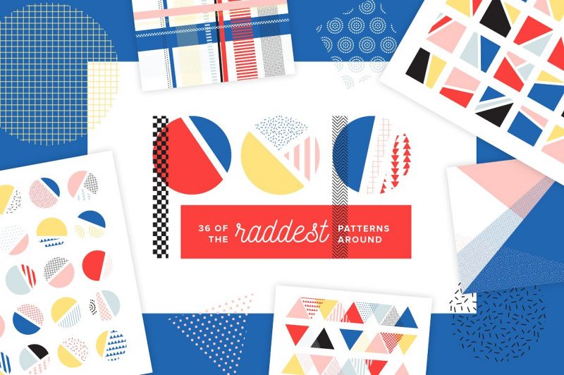  POP Pattern Bundle - Patterns Like Save POP Pattern Bundle - Patterns - 1 POP Pattern Bundle - Patterns - 2 POP Pattern Bundle - Patterns - 3 POP Pattern Bundle - Patterns - 4 POP Pattern Bundle - Patterns - 5 POP Pattern Bundle - Patterns - 6 POP Pattern Bundle - Patterns - 7 I'm absolutely loving the comeback of bold, Memphis-inspired designs! This pattern pack combines the bright colors and unique shapes of the 80's and 90's with today's clean, geometric designs.