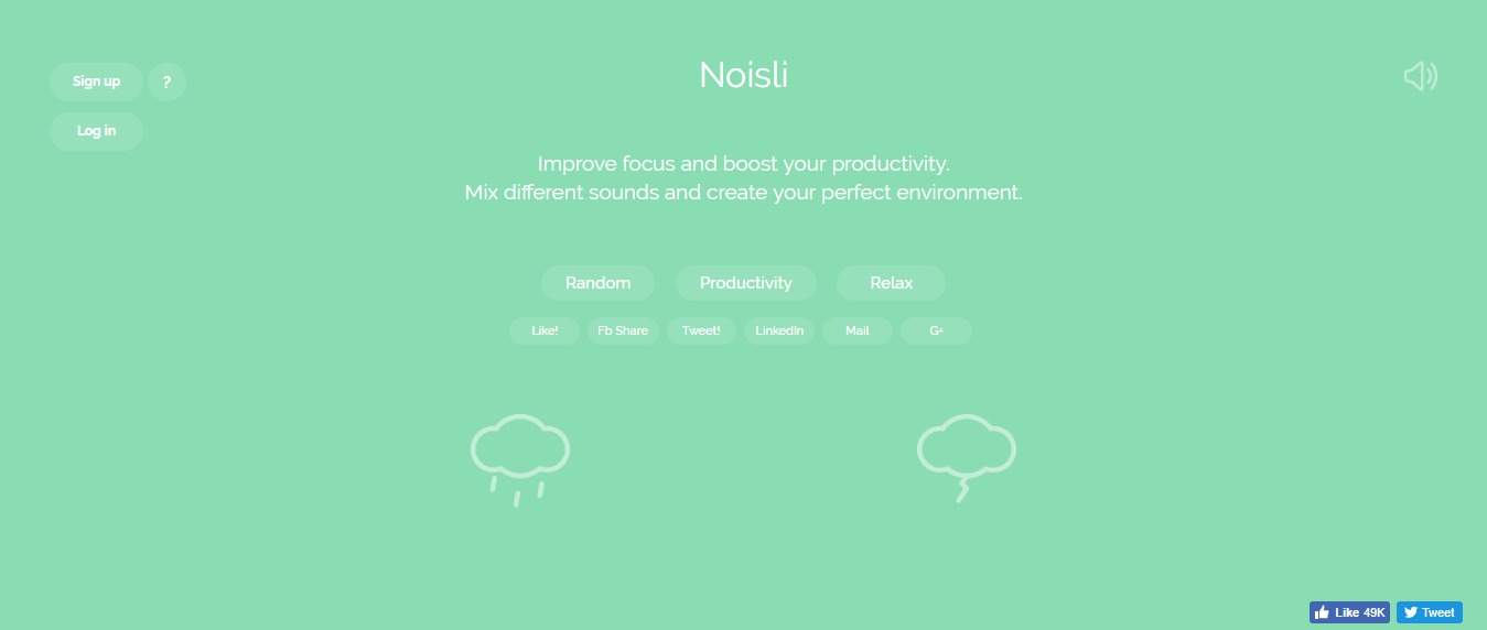 Noisli Improve Focus and Boost Productivity with Background Noise