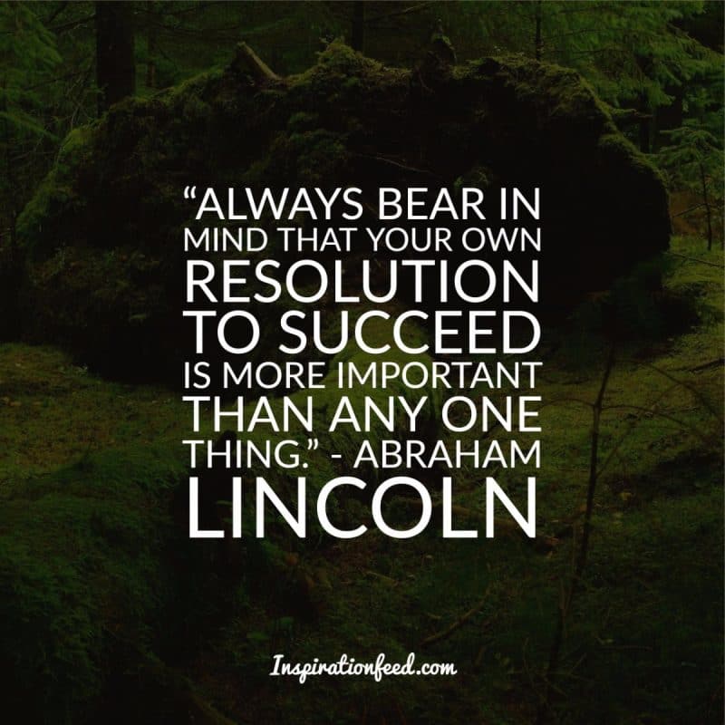 Abraham Lincoln Citat