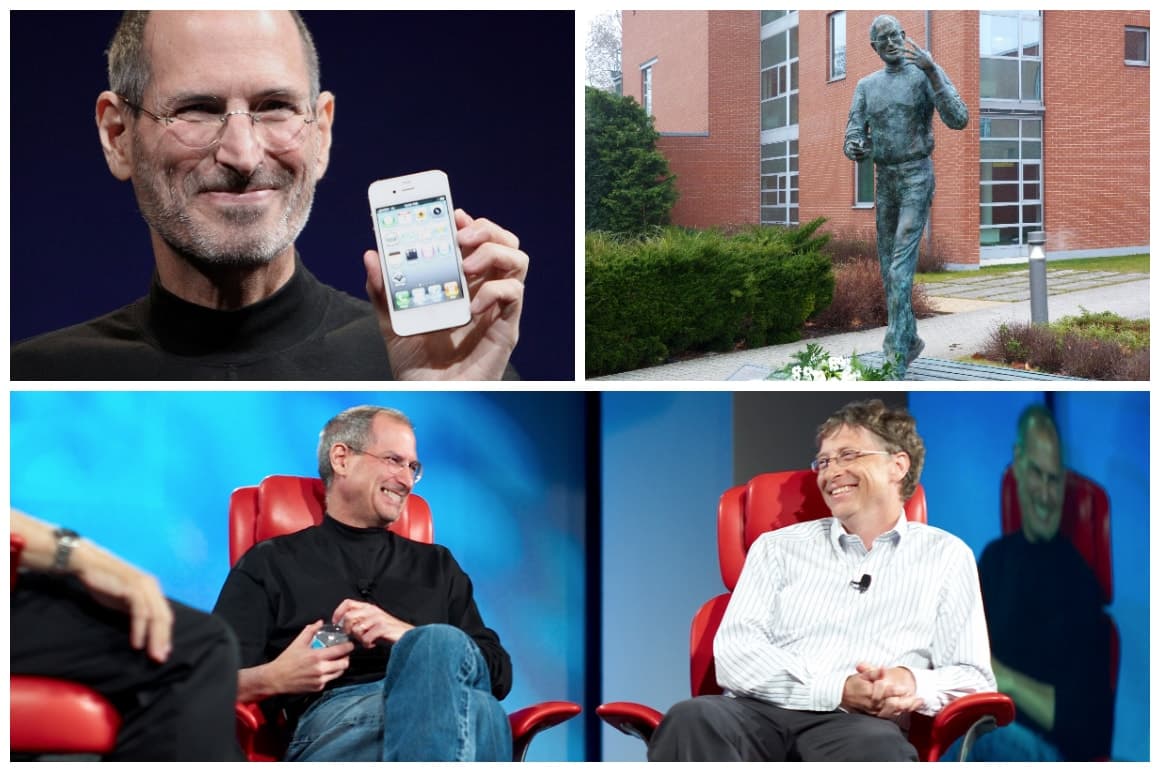 Apple Founder Steve Jobs Collage