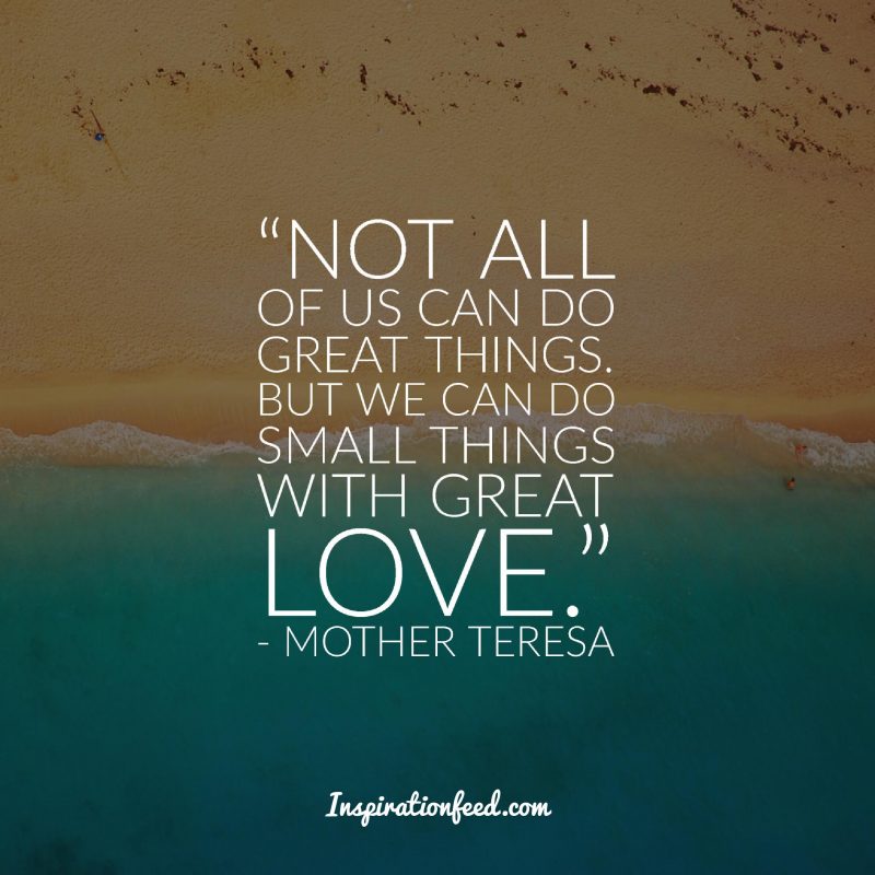 mother teresa quotes on service to others