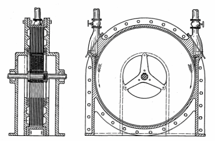 Tesla's bladeless turbine design