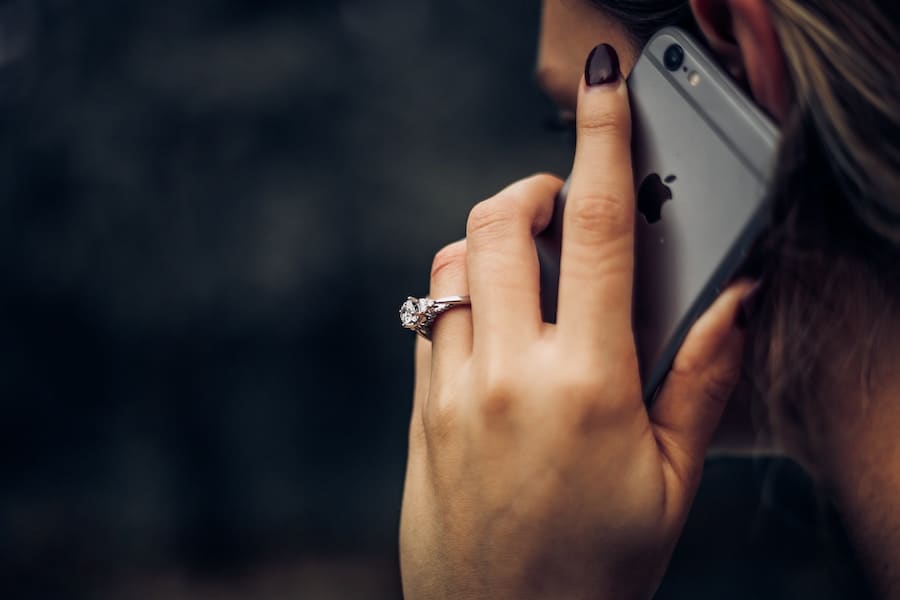 Woman Talking on Cellphone