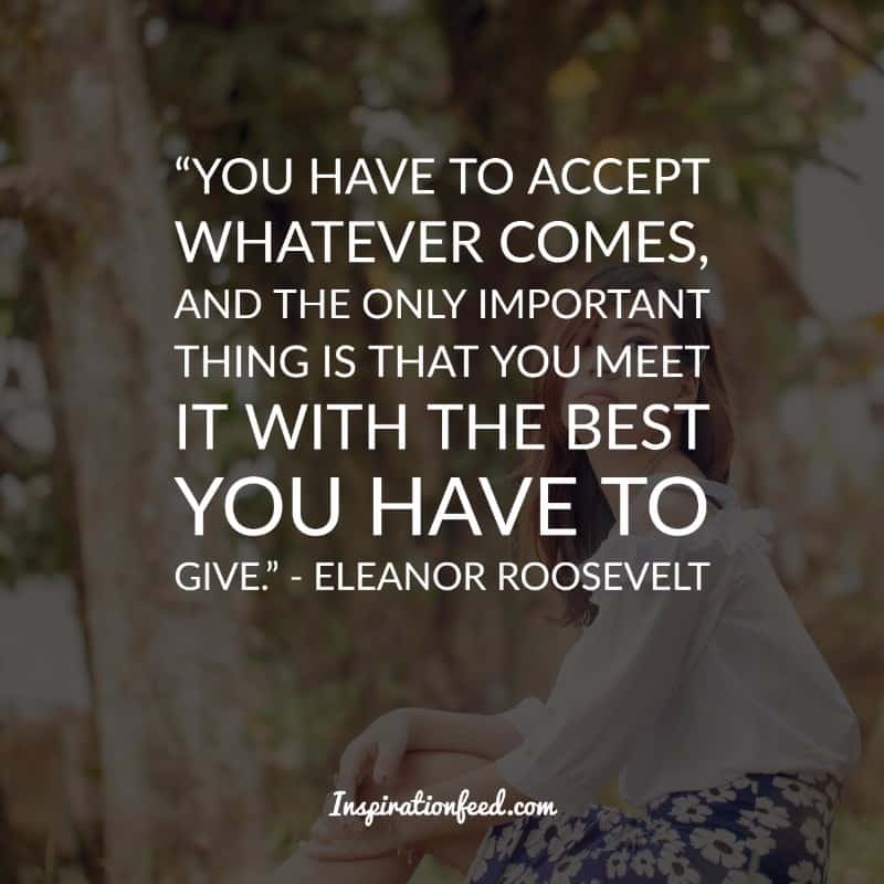 Eleanor Roosevelt quotes