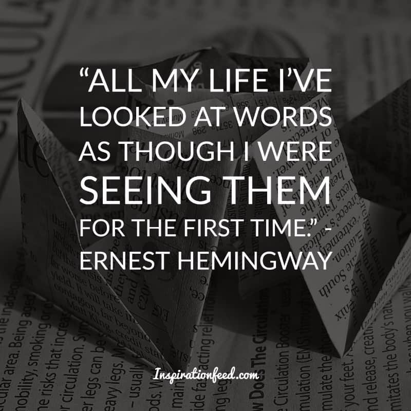 Ernest Hemingway quotes