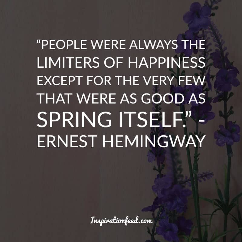 Ernest Hemingway citează