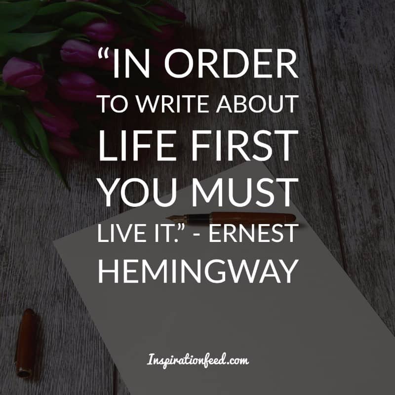 Ernest Hemingway quotes