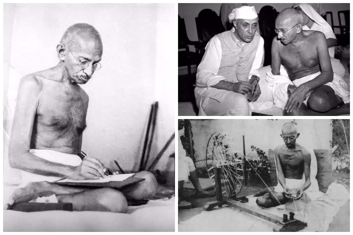 Mahatma Gandhi Collage Quotes