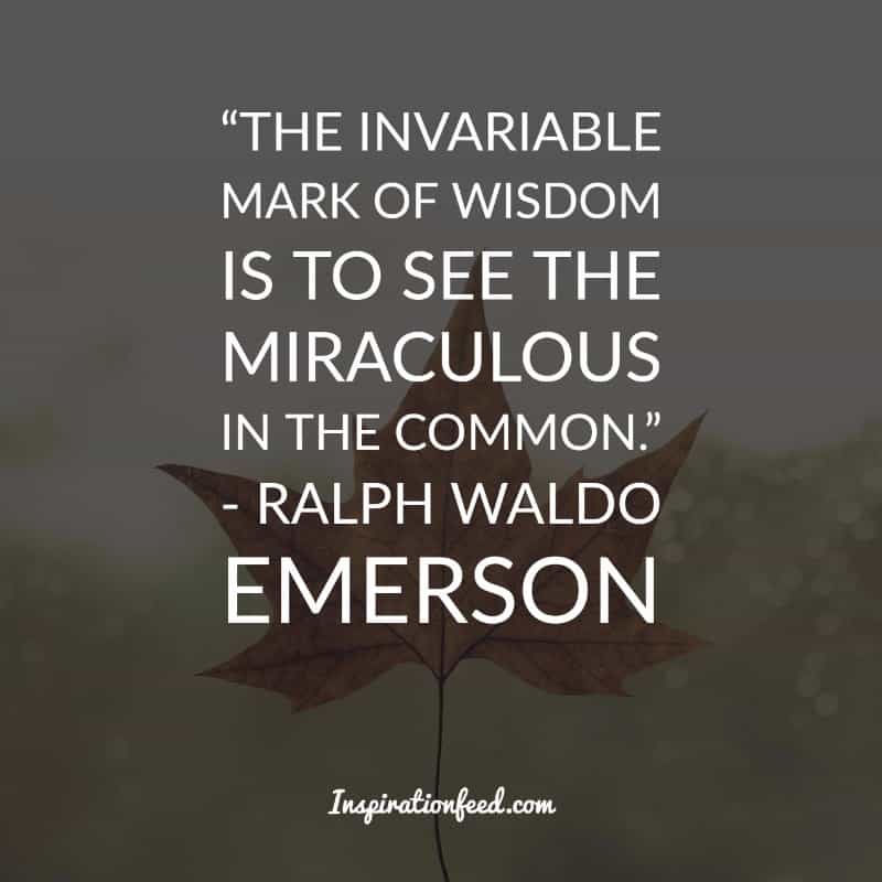 Ralph Waldo Emerson Quotes